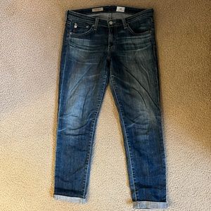AG low rise capri jeans